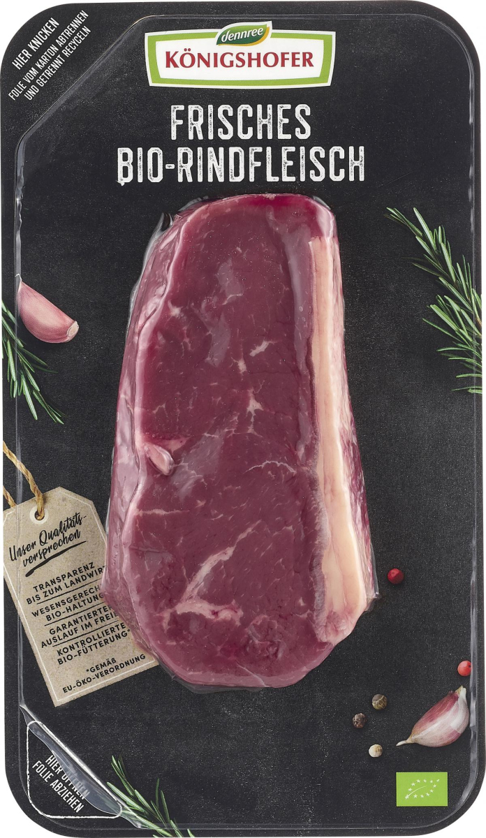 Rinder-Rumpsteak