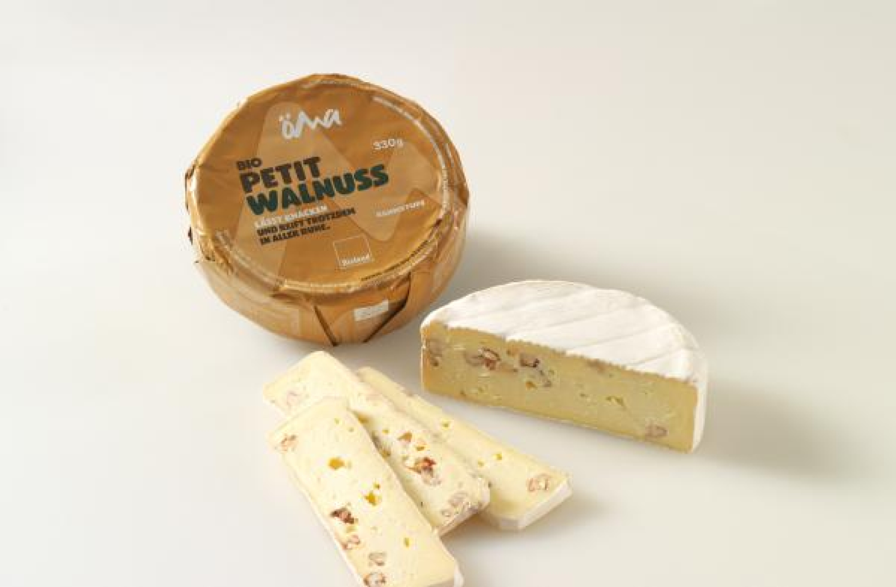 Petit Brie Walnuss