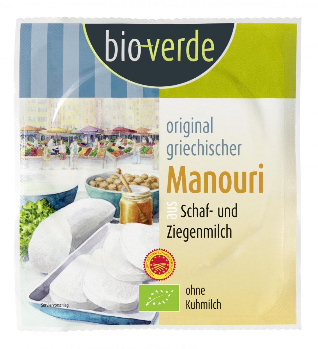 bio-verde Original griech. Manouri, 150 gr Packung