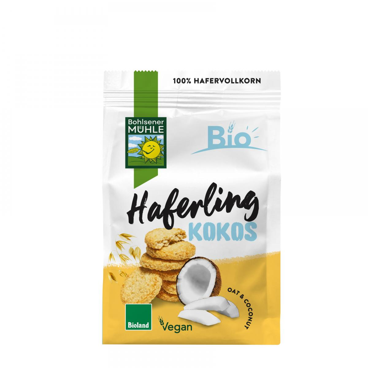 Bohlsener Kokos Haferlinge, 125 gr Packung