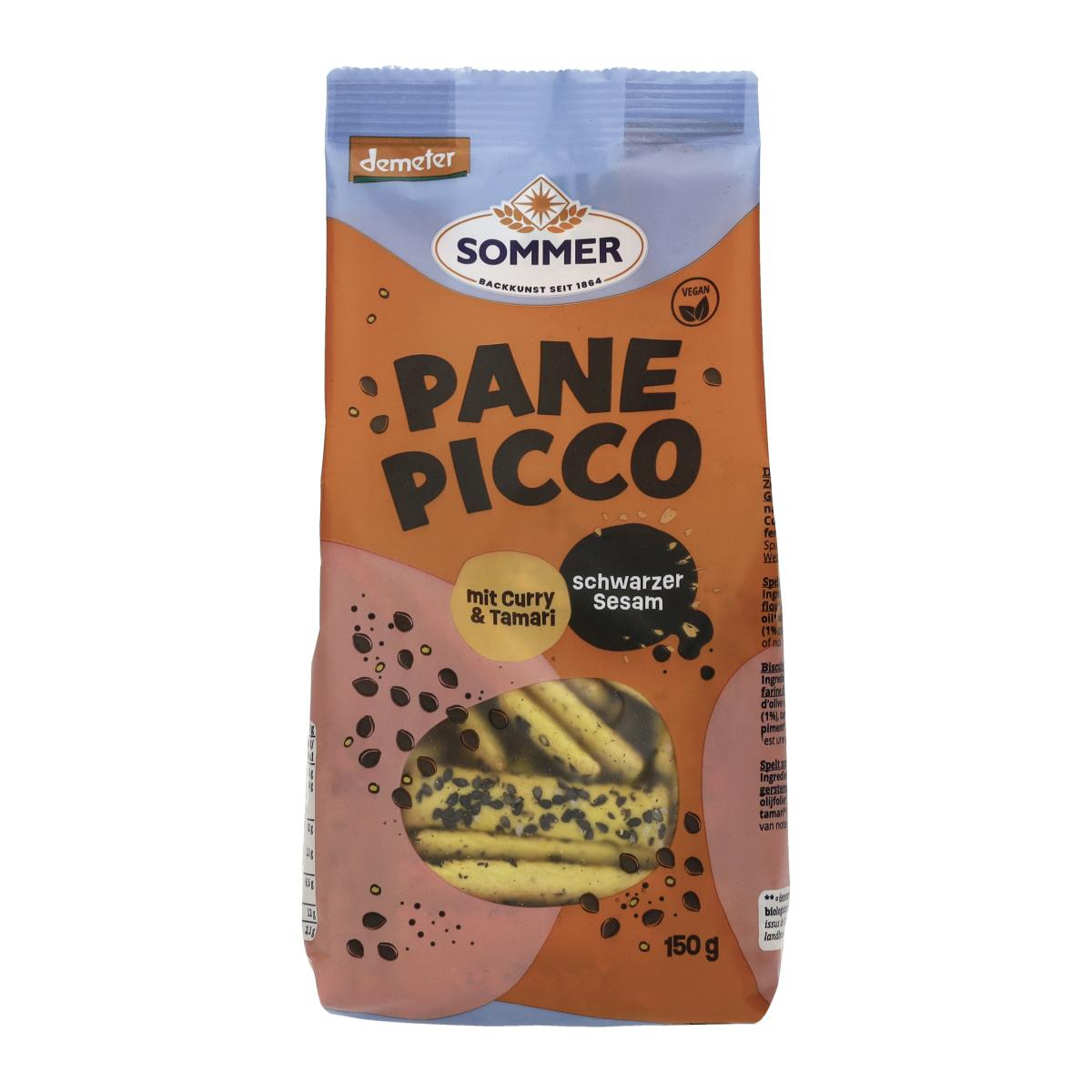 Sommer Pane Picco ASIA mit schwarzem Sesam, 150 gr