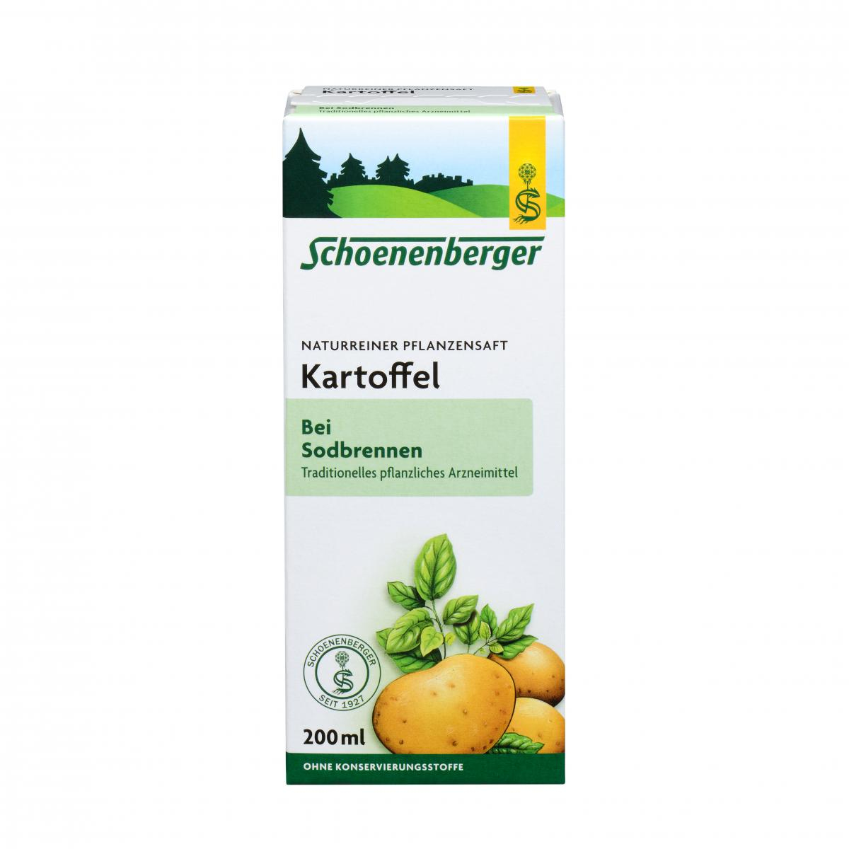 Schoenenberger Kartoffel-Saft, 200 ml Flasche