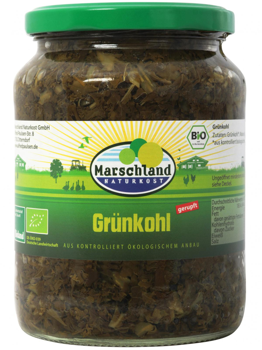 Marschland Grünkohl, 660 gr Glas (420 gr)