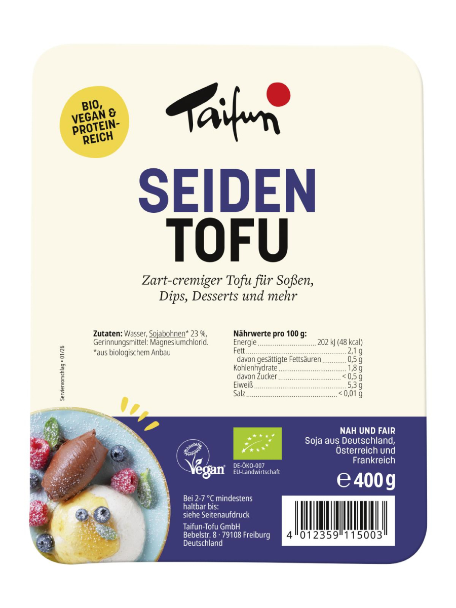 Taifun Seidentofu, 400 gr Packung