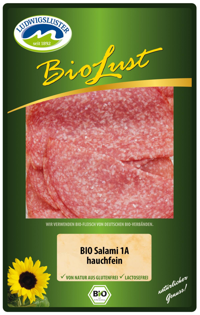 Ludwigsluster Fleisch-und Wurst Salami hauchfei
