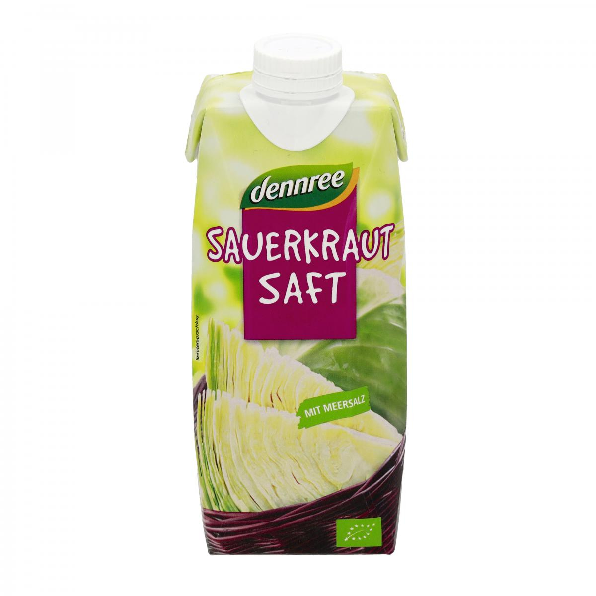 dennree Sauerkrautsaft, 0,5 ltr Stück