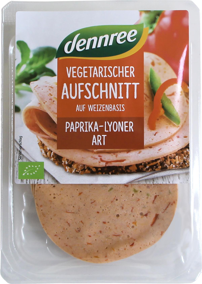 Vegetarischer Aufschnitt, 80 gr Packung