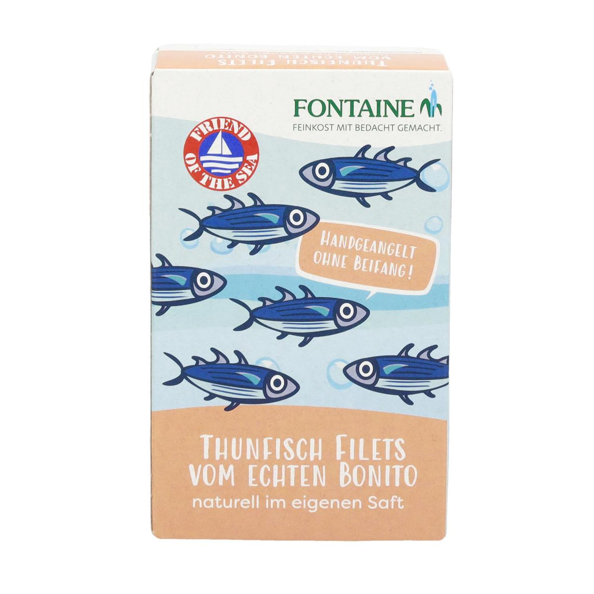 Fontaine Thunfisch - Bonito, naturell, 120 gr Dose