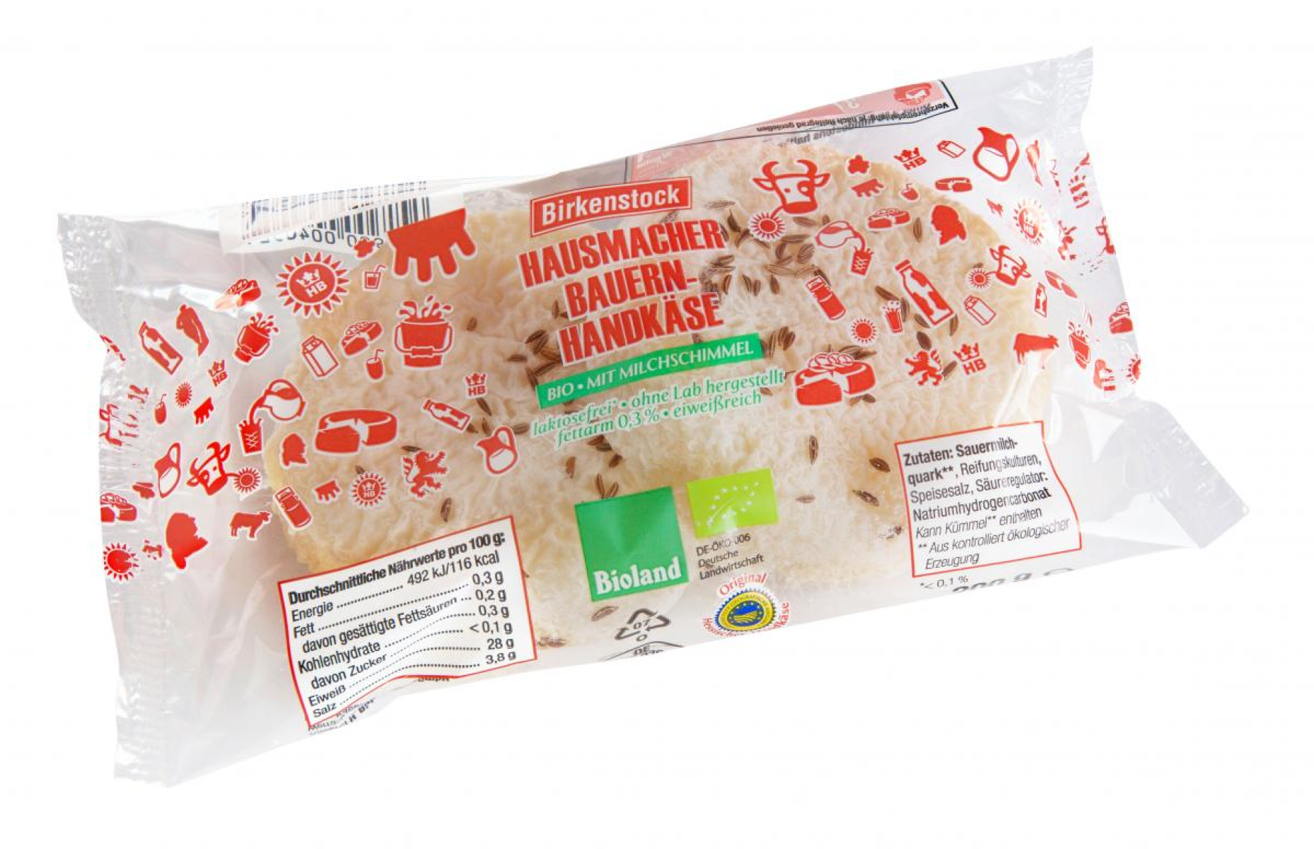 Hausmacher, Kuh/past/Sauermilch, Birkenstock