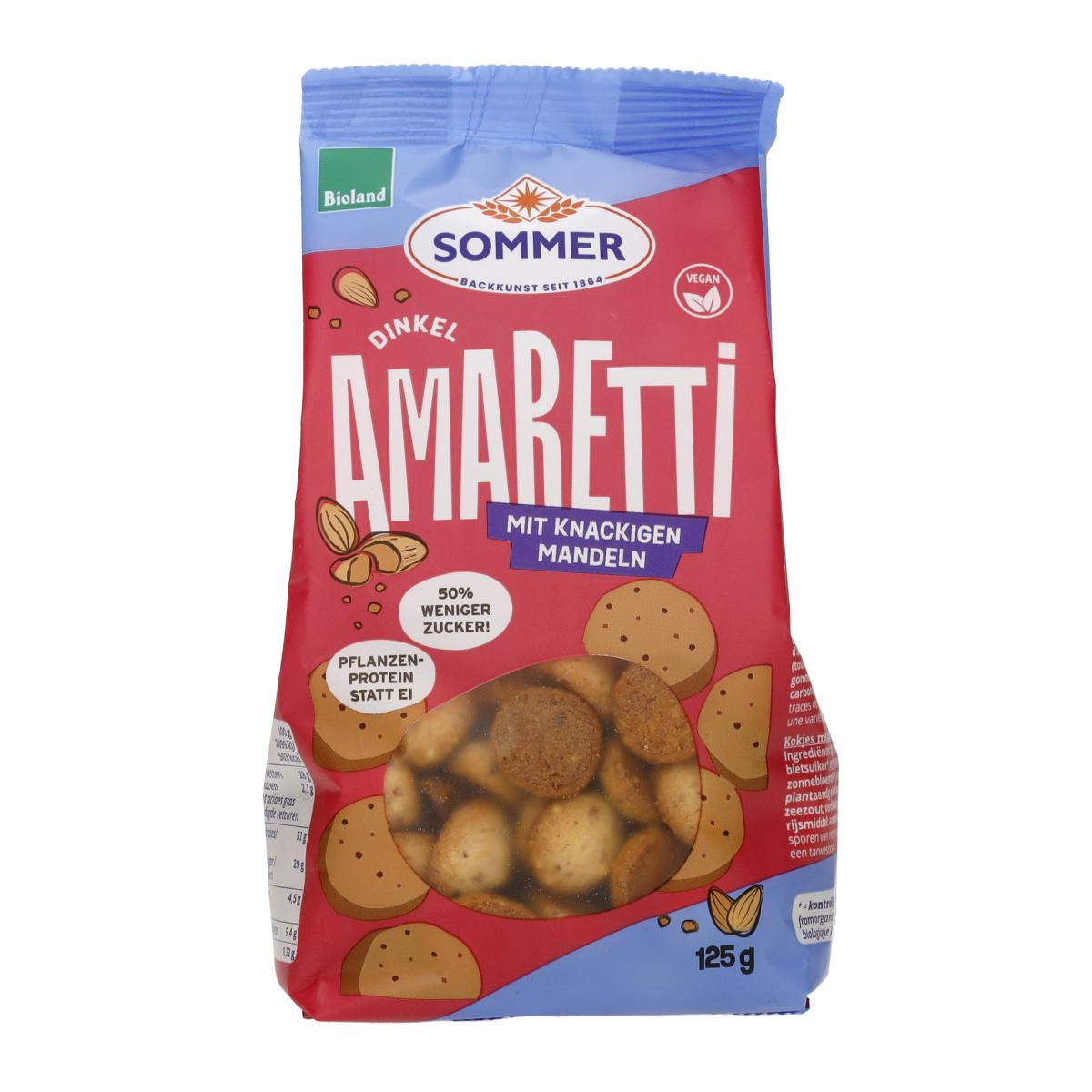 Sommer Amaretti, 100 gr Packung