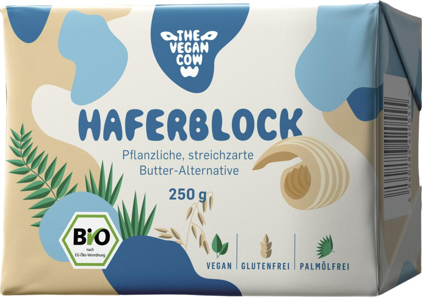Cow Cow veganer Hafer-Block, 250 gr Stück