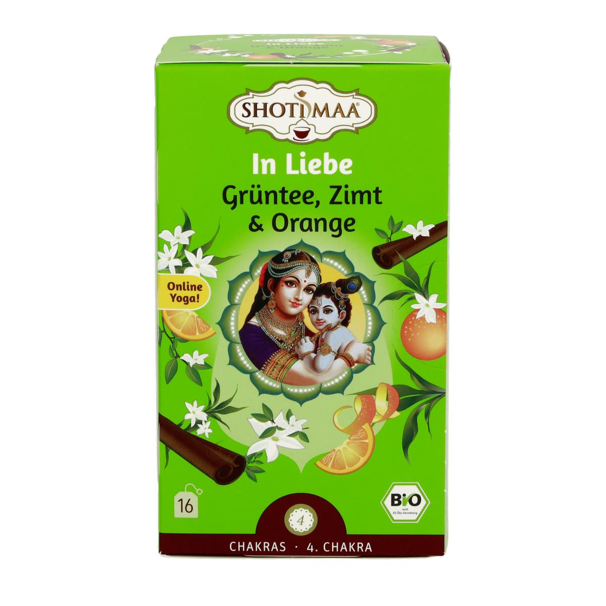 Shoti Maa IN LIEBE, Grüntee Bancha & Zimt, 1,8 gr,