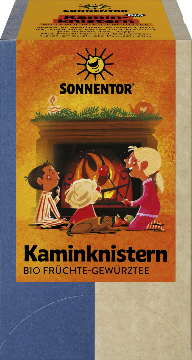 Sonnentor Kaminknistern-Früchtetee, 2,5 gr, 18 Btl
