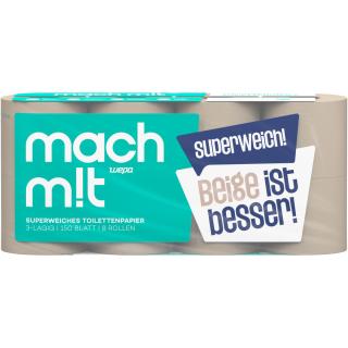 Wepa Mach mit Toilettenpapier, 3-lagig, 150 Blatt,
