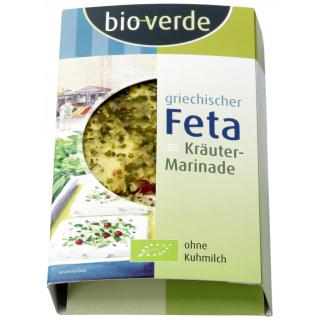 bio-verde Feta in Kräutermarinade, 150 gr Packung