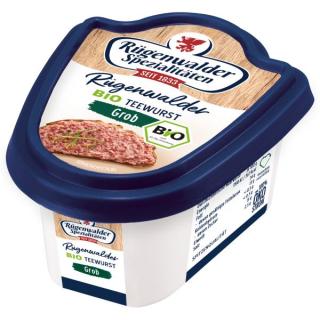 Plüntsch Rügenwalder Teewurst grob, 125 gr Stück