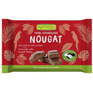 Rapunzel Nougat Schokolade HIH, 100 gr Stück