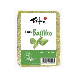 Taifun Tofu Basilico, 200 gr Packung