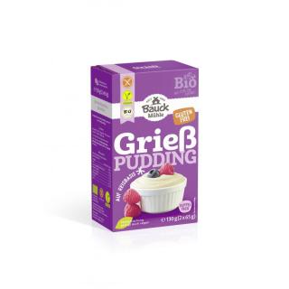 Bauck Hof Grießpudding, 130 gr Packung -glutenfrei