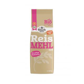 Bauck Hof Reismehl hell, 500g Packung -glutenfrei-