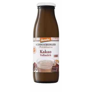 Schrozberg Milchbauern Kakao-Milch, 500 gr Flasche