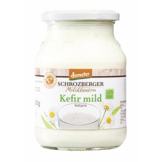 Schrozberg Milchbauern Kefir, 500 gr Glas