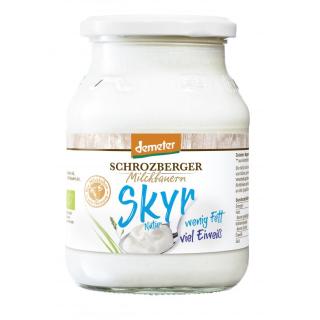 Schrozberg Milchbauern Skyr natur, 500 gr Glas