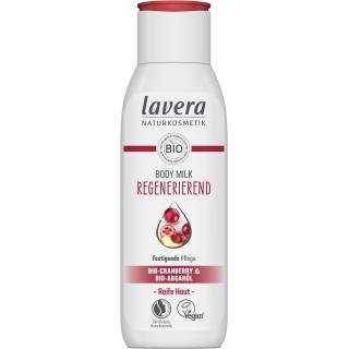 lavera Body Milk Regenerierend, 200 ml Flasche