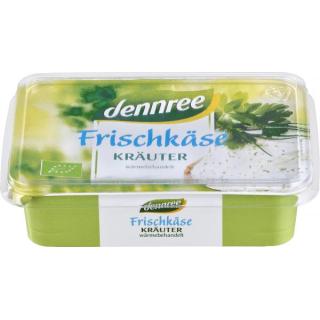 dennree Frischkäse Kräuter, 150 gr Becher