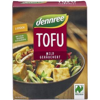dennree Tofu geräuchert, 2x175g Packung