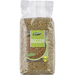 dennree Roggen, 1 kg Packung