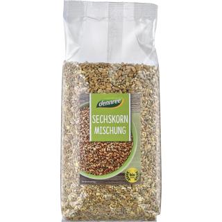 dennree Sechskorn-Mischung, Deutschland, 1 kg Pack