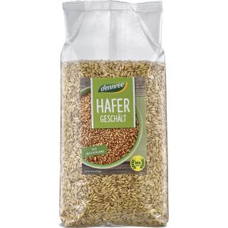 dennree Hafer geschält, Deutschland, 1 kg Packung