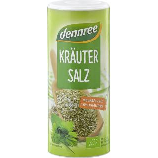 dennree Kräutersalz, unjodiert, 160 gr Dose