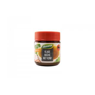 dennree Klare Brühe mit Rind  mit 3% Rindfleisch,