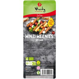 Wheaty Wheaty Veganwurst Winzi-Weenies, 200 gr Pac