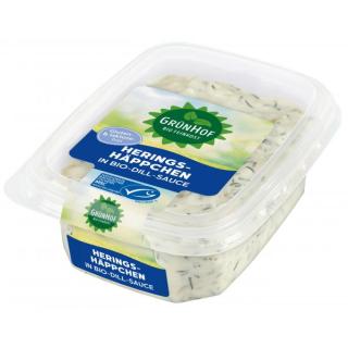 Grünhof Dillheringshappen, 150 gr Becher