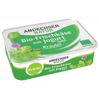 Andechser Natur Frischkäse Kräuter, 175 gr Becher