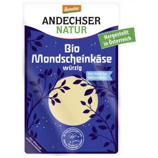 Andechser Natur Mondscheinkäse in Scheiben, 125 gr