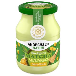Andechser Natur Jogurt mild Matcha, 500g
