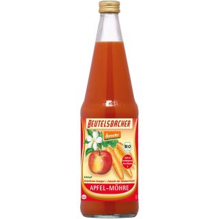 Beutelsbacher Apfel-Möhrensaft, 0,7 ltr Flasche