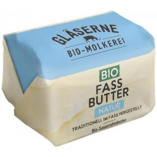 Gläserne Molkerei Fassbutter Sauerrahm natur, 250