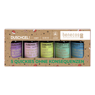 benecos Geschenkset Mini Duschgel Weihnachten