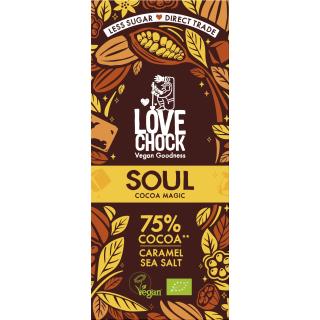 Lovechock Soul Karamell & Meersalz, 70 g Stück