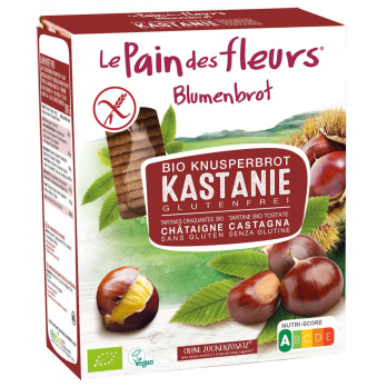 Blumenbrot Kastanie, 2x 75 gr, 150 gr Packung -glu