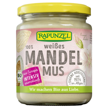 Rapunzel Mandelmus weiß, aus Europa, 250 gr Glas