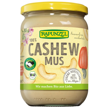 Rapunzel Cashewmus HiH, 500 gr Glas