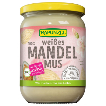 Rapunzel Mandelmus weiß, aus Europa, 500 gr Glas
