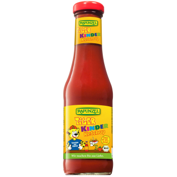 Rapunzel Tiger Kinder-Ketchup, 450 ml Flasche