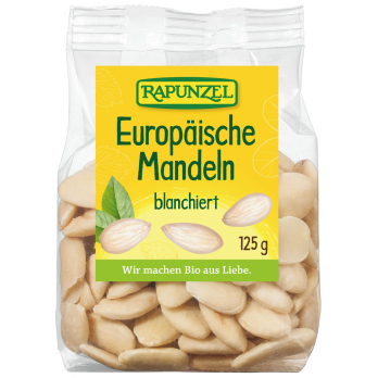 Rapunzel Europäische Mandeln blanchiert, 125 gr Pa